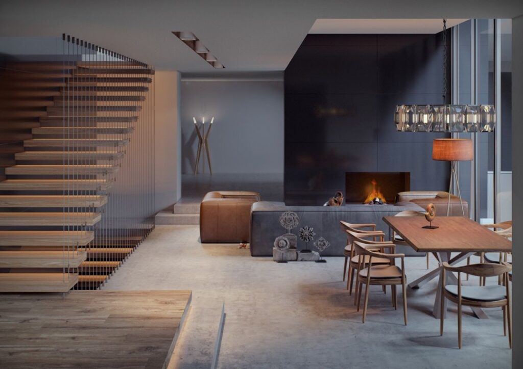 wood-and-greyscale-dining-room-20ff94e9 reforma-mad-2